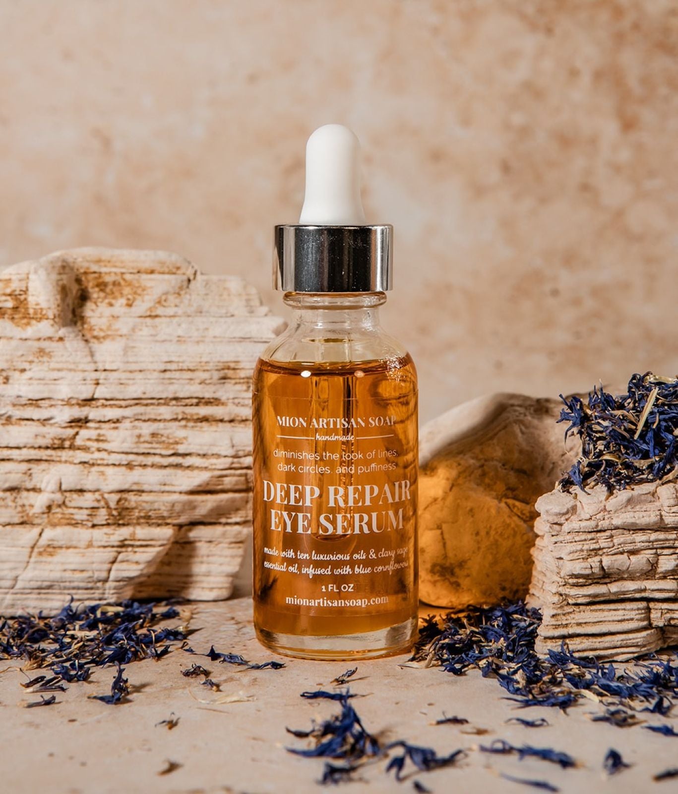 Deep Repair Eye Serum | Infused With Blue Cornflowers – MION