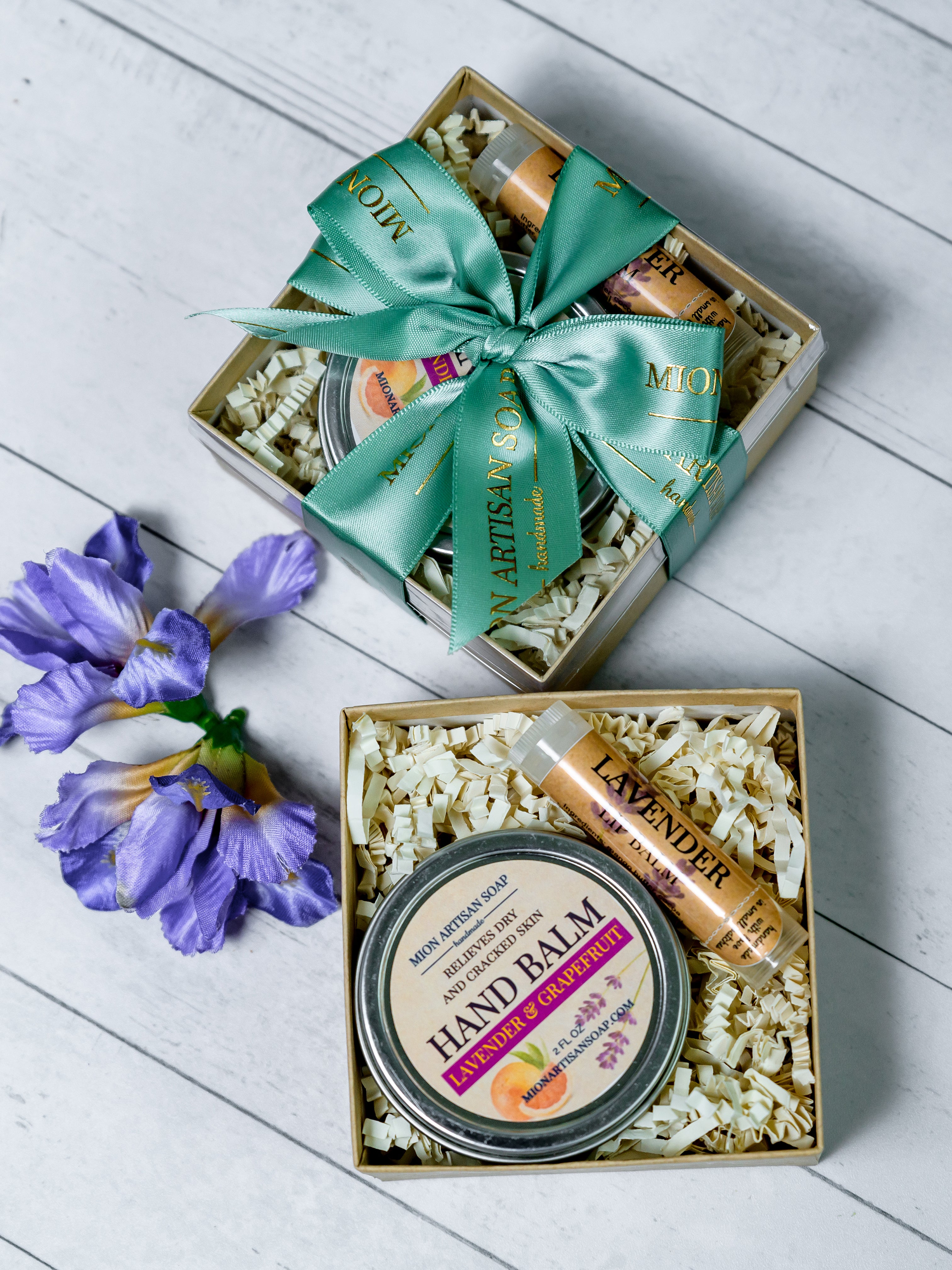 Holiday Gift Set | Hand and Lip Balm Set – MION Artisan Soap Co.