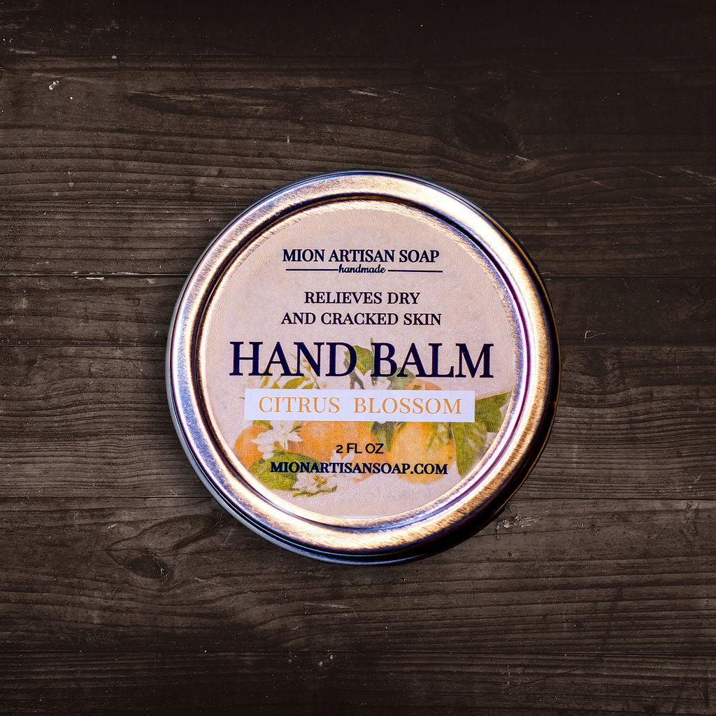 Hand Balm - Citrus Blossom | Not Greasy, Antibacterial, Moisture-Locking