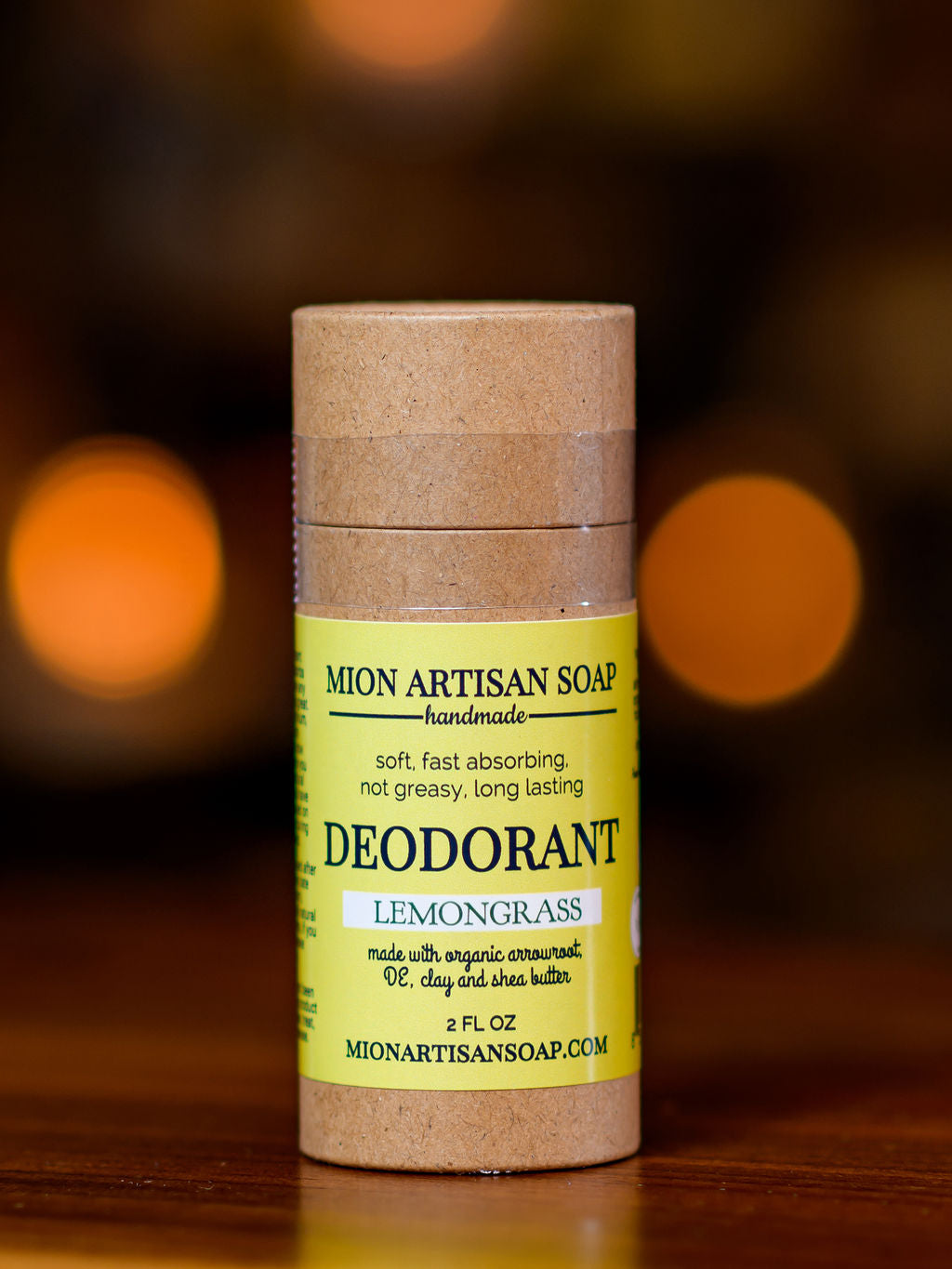 Deodorant - Lemongrass | Aluminum Free, Baking Soda Free