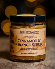 Cinnamon and Orange Sugar Scrub | Medium