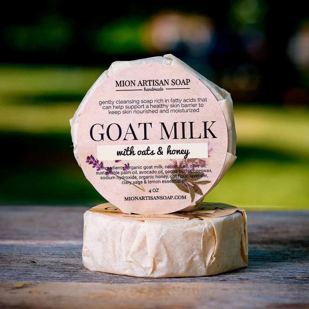 Goat Milk Soap | Made With Honey and Oat Flour