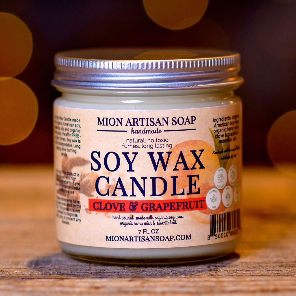 Hand-Poured Soy Wax Candle - Made With Love Soap & Candle Co.