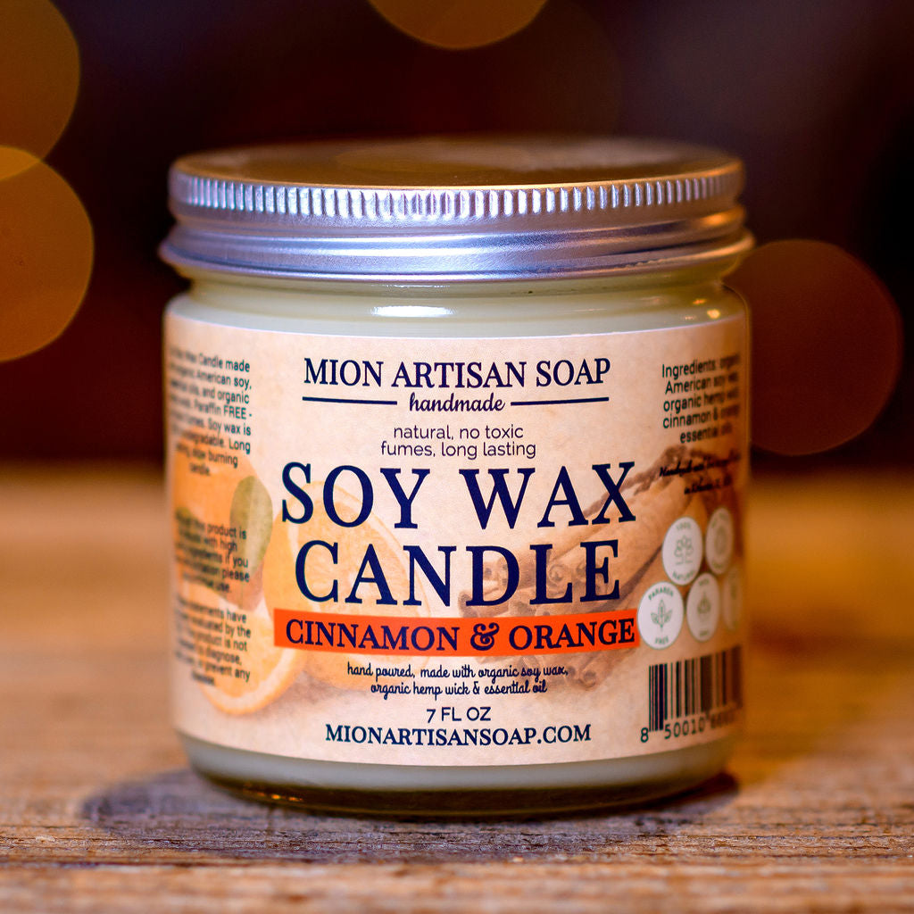 Soft Citrus • Organic Soy Wax Candle