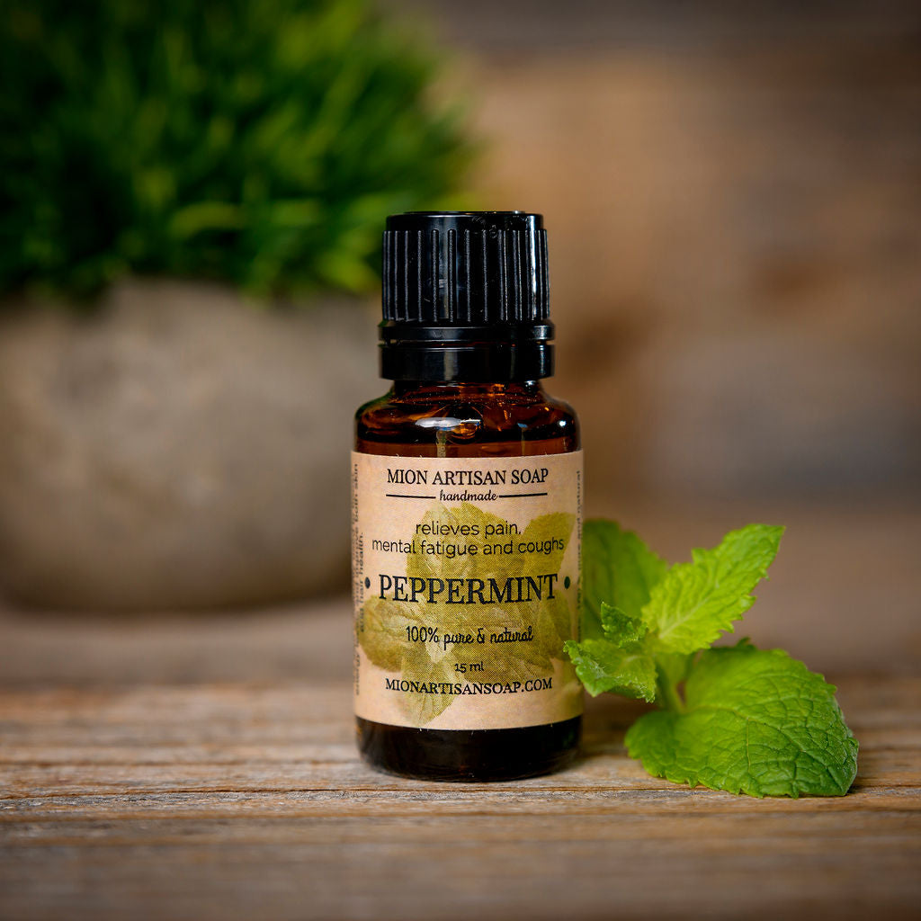 Pure & Organic Peppermint Essential Oil (15ml)