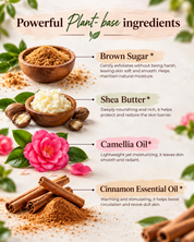 Cinnamon and Orange Sugar Scrub | Medium