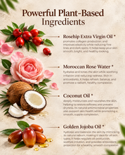 Rosehip Anti-Wrinkle Face Cream | Light Texture | Rich in Vitamins A & C