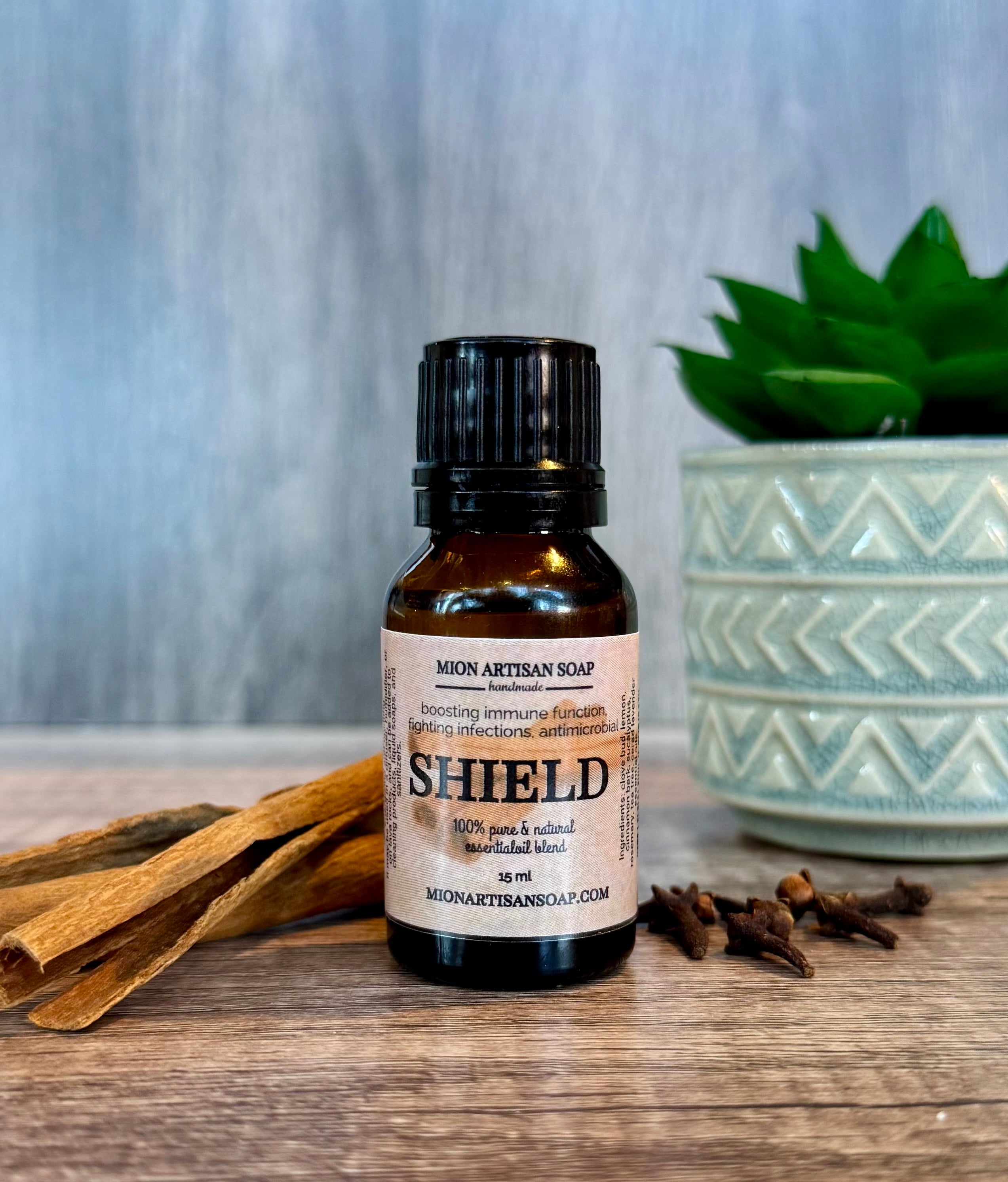 Shield Essential Oil Blend | Immune-Boosting, Antimicrobial