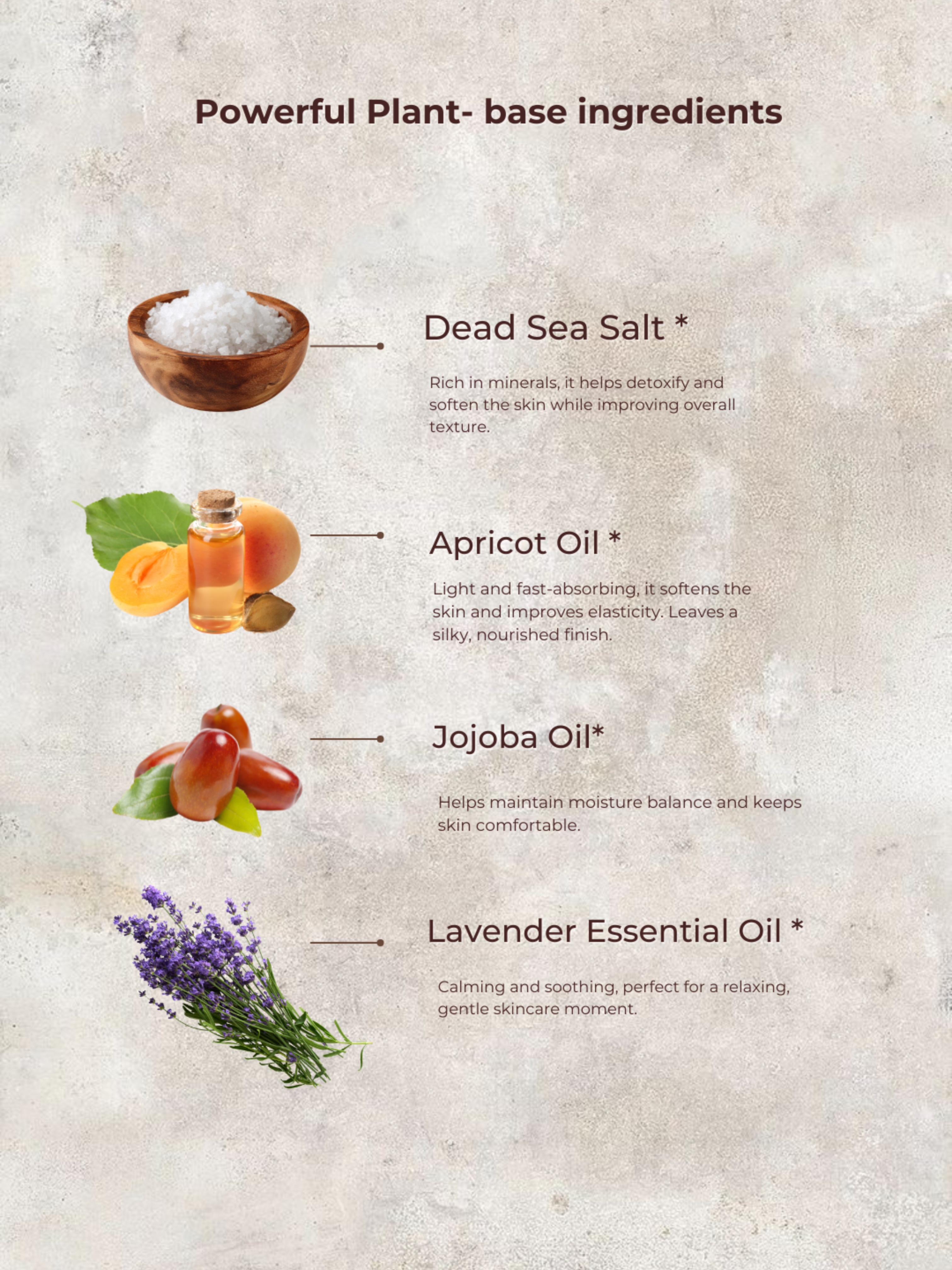 Lavender Dead Sea Salt Scrub | Medium