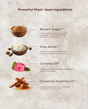 Cinnamon and Orange Sugar Scrub | Medium