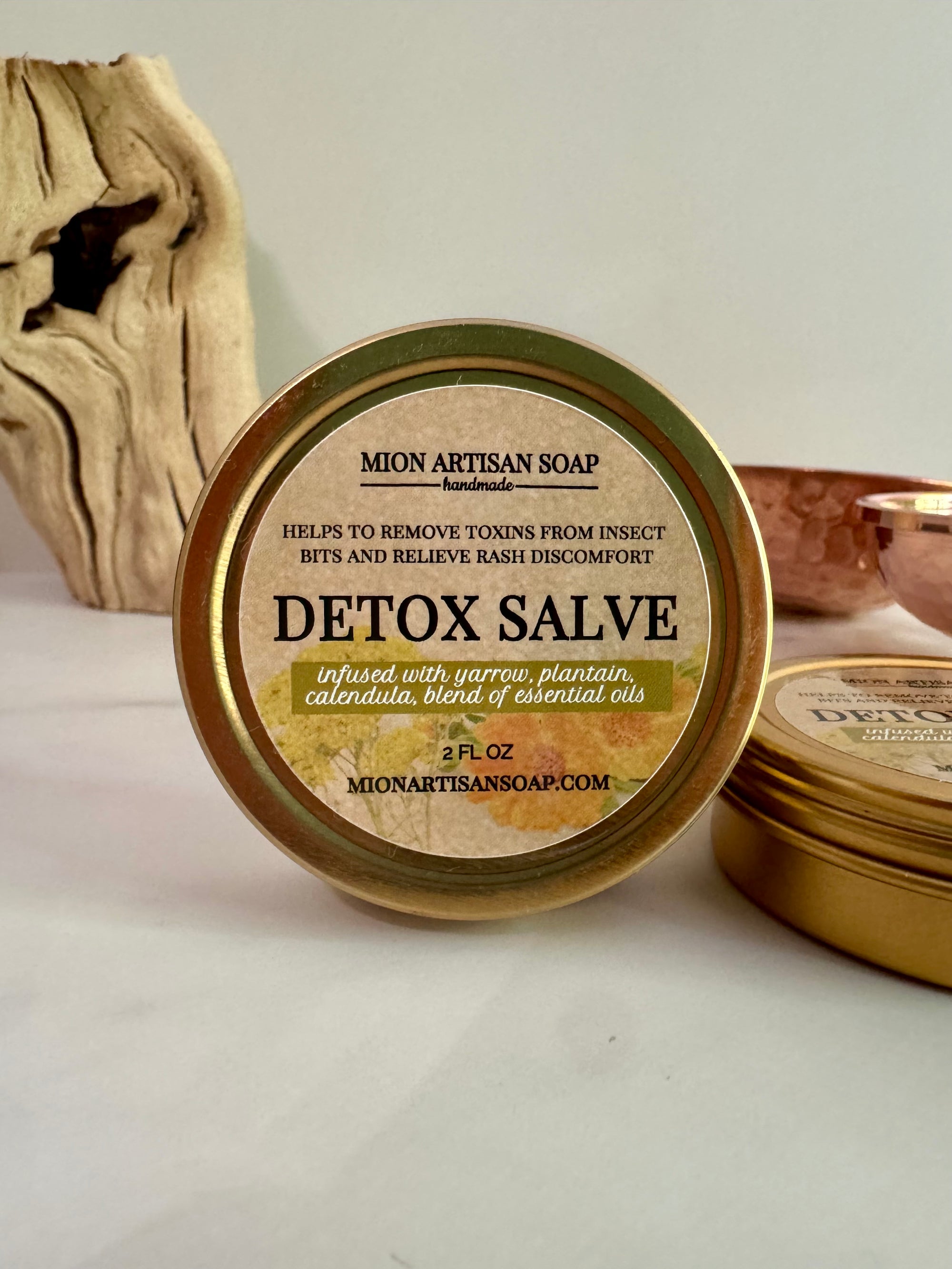 Detox Salve | Relieves Discomfort From Insect Bites, Rashes, And Minor Skin Irritations