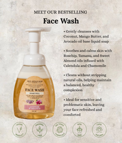 Face Wash | with Rose Hip and Tamanu Oils