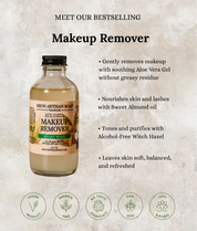 Makeup Remover | Nourishing, Delicate (without greasy residue)