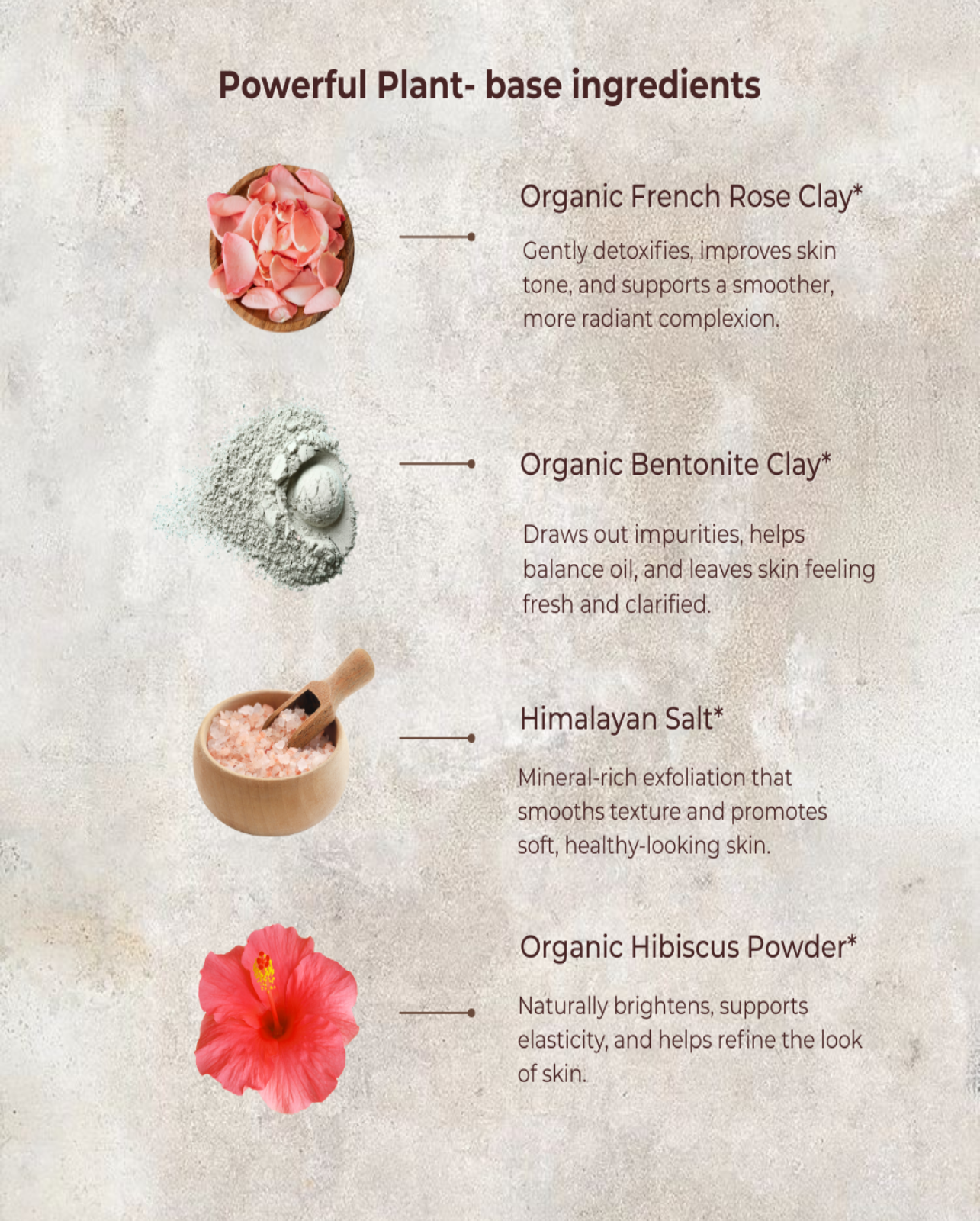 French Rose Clay Face Mask | Tone, Clear, and Detox – MION Artisan