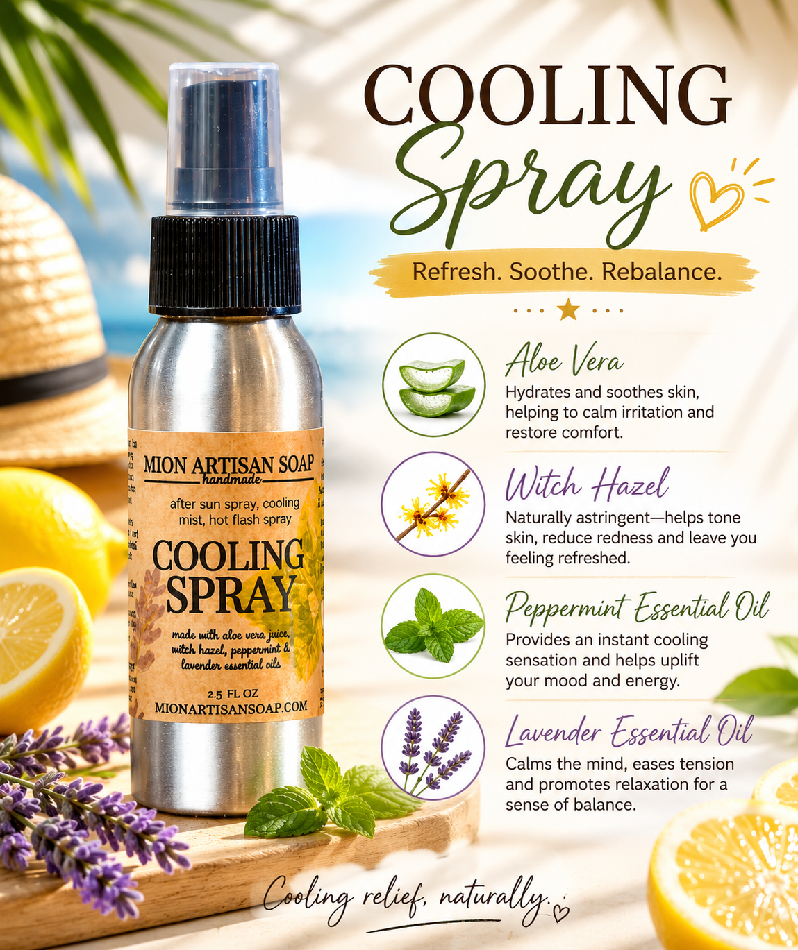 Cooling Spray | Stay Cool and Refreshed