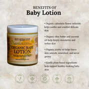 Organic Baby Lotion | Infused with Calendula Flowers