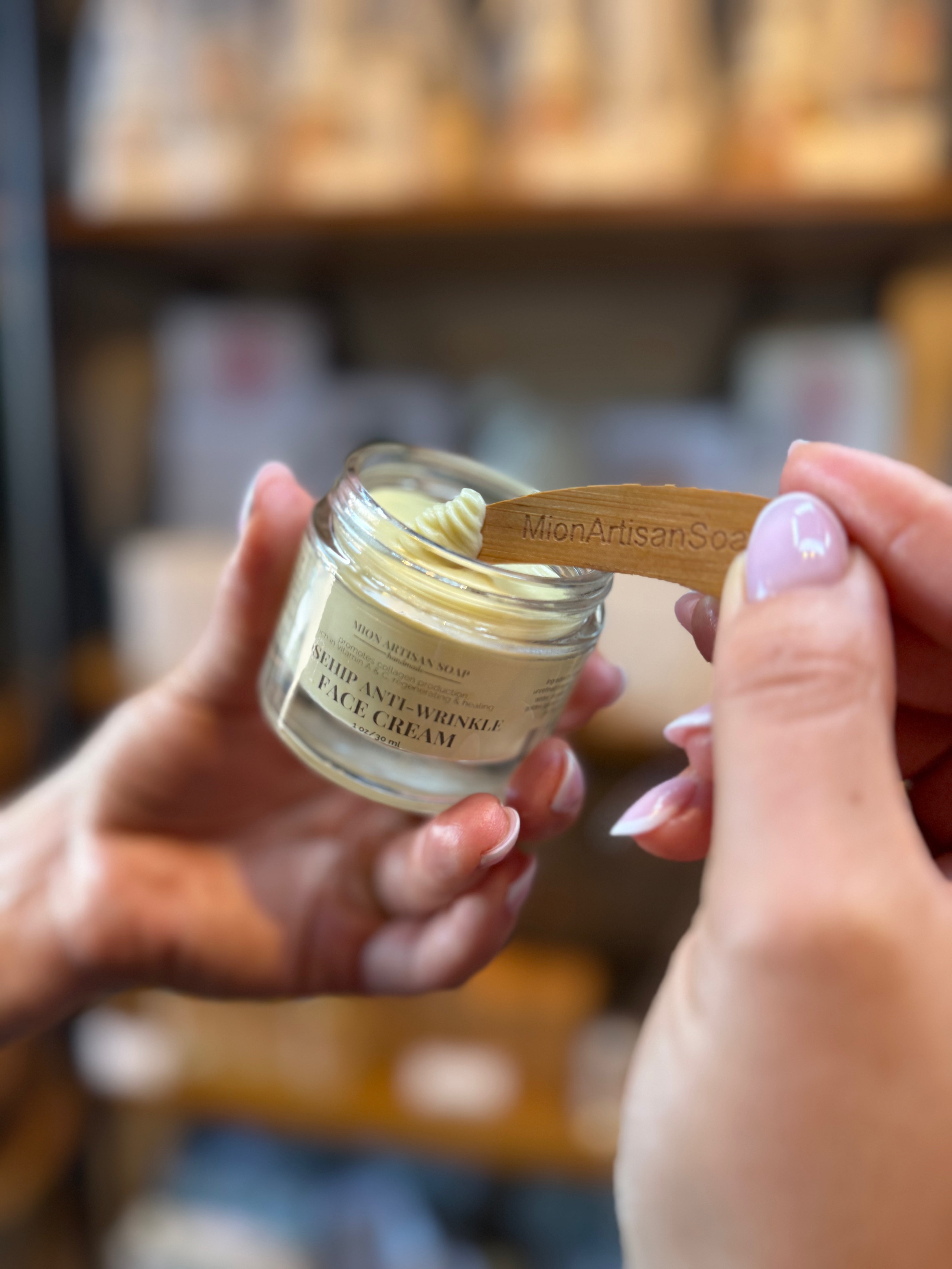 Rosehip Anti-Wrinkle Face Cream | Light Texture | Rich in Vitamins A & C