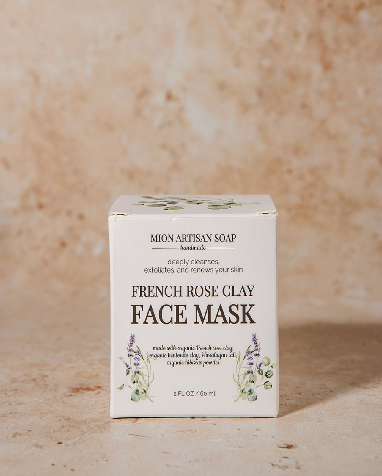 French Rose Clay Face Mask | Tone, Clear, and Detox