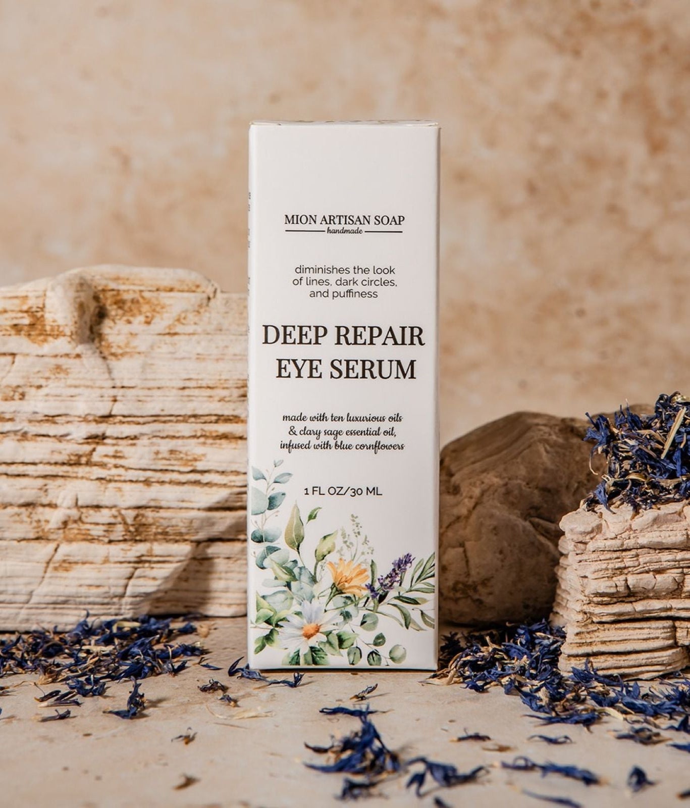 Deep Repair Eye Serum | Infused With Blue Cornflowers – MION