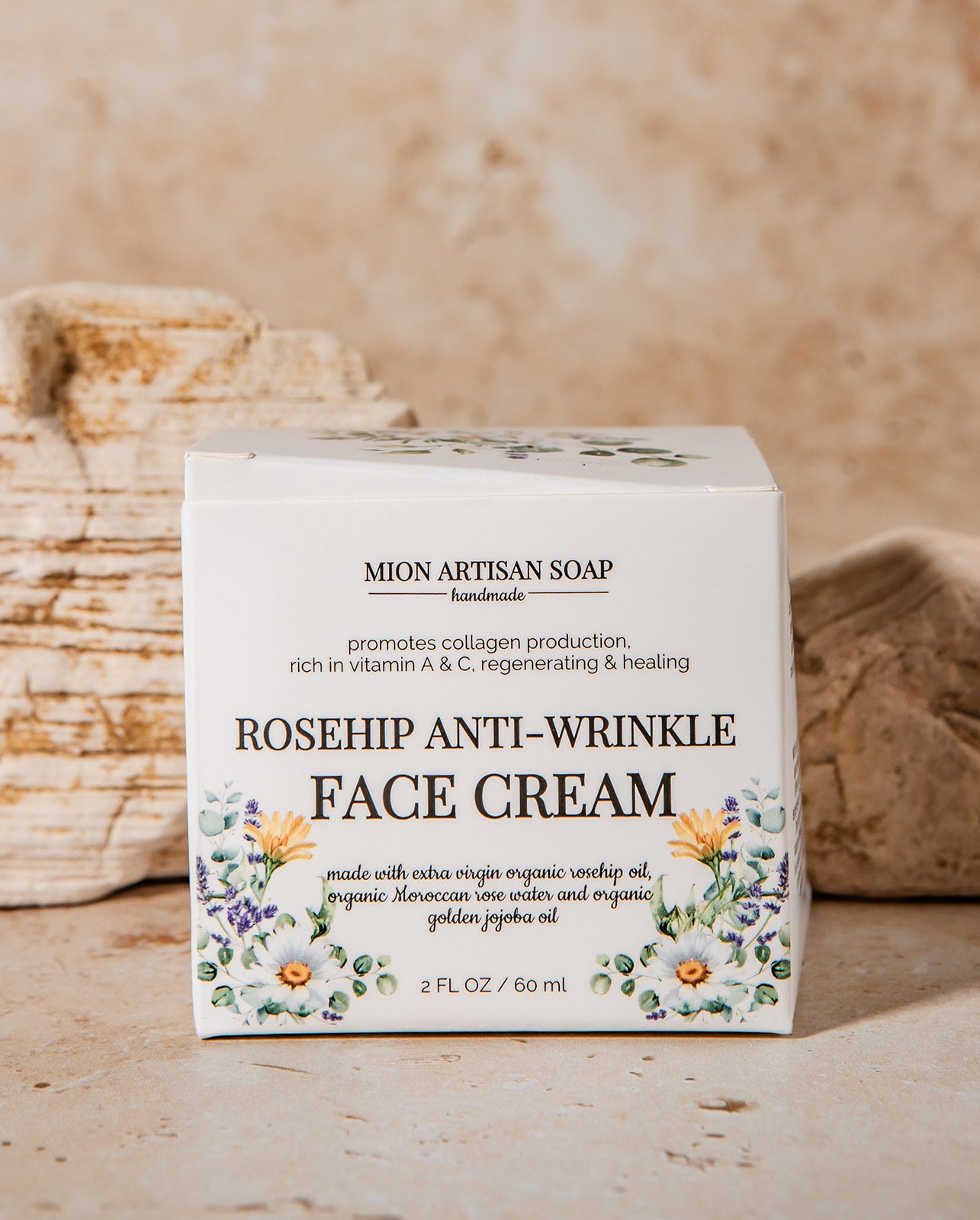 Rosehip Anti-Wrinkle Face Cream | Light Texture | Rich in Vitamins A & C