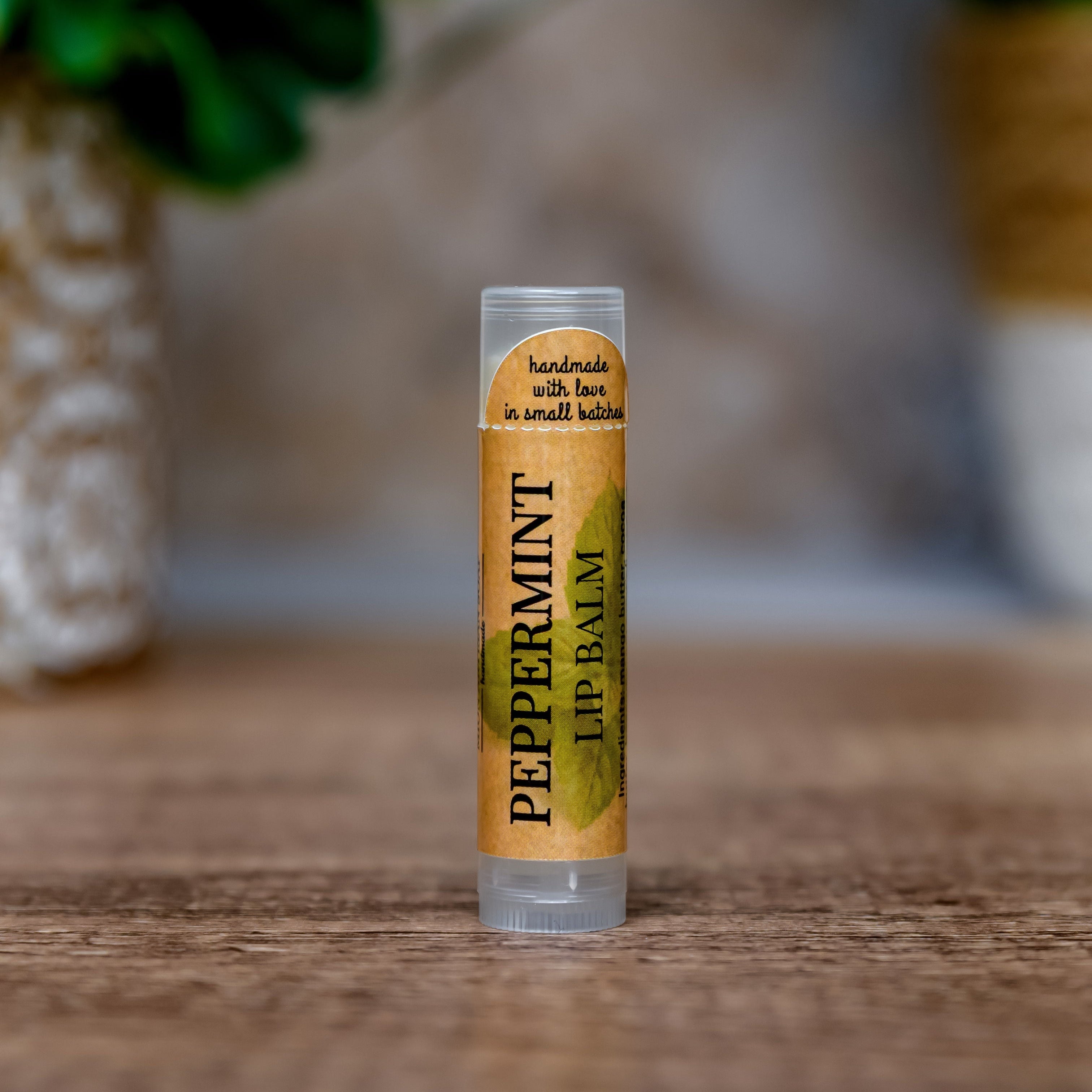 Lip Balm - Peppermint | Made with Cocoa & Mango Butter – MION Artisan ...