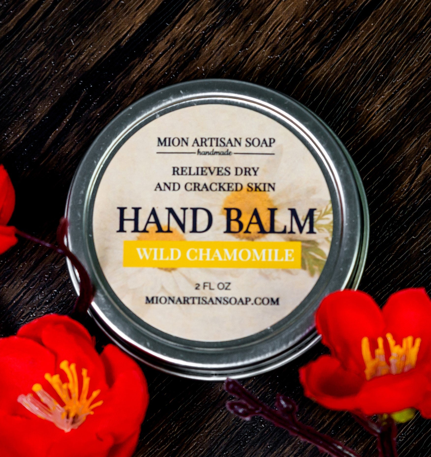 Hand Balm - Wild Chamomile | Not Greasy, Antibacterial, Moisture-Locking