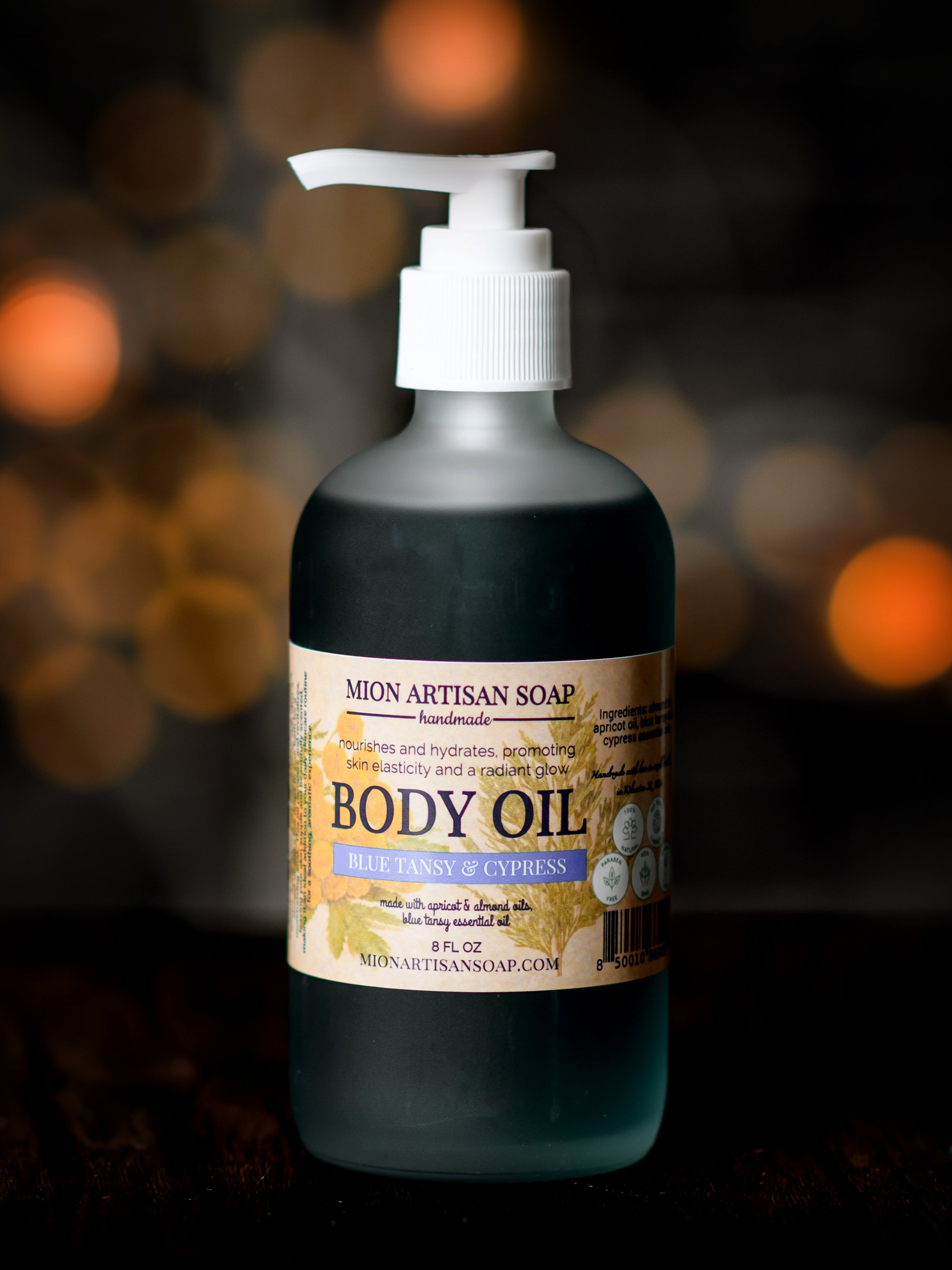 Body Oil - Blue Tansy & Cypress | Helps to Reduce Inflammation and Promote Relaxation