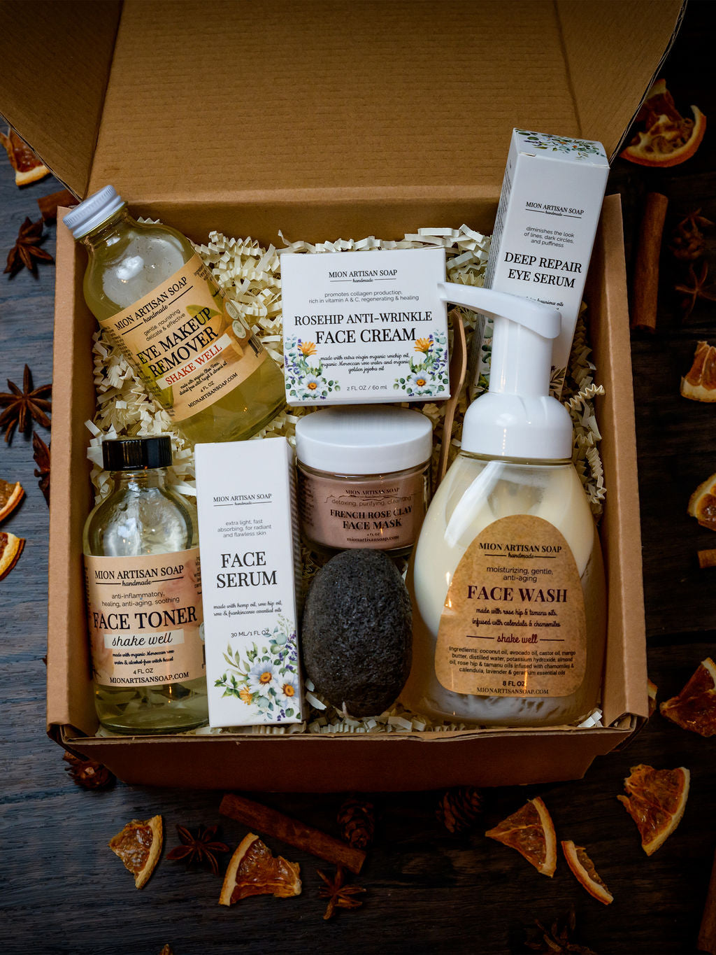 Holiday Gift Set | Complete Face Care – MION Artisan Soap Co.