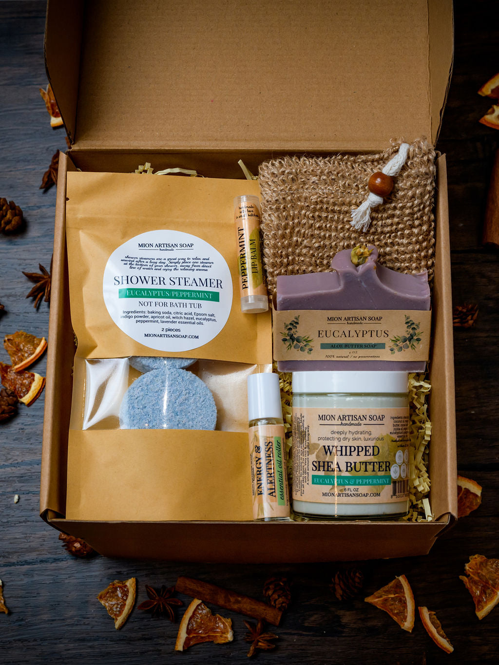 Christmas Gift Set - Breathe Easy | Eucalyptus & Peppermint Infused