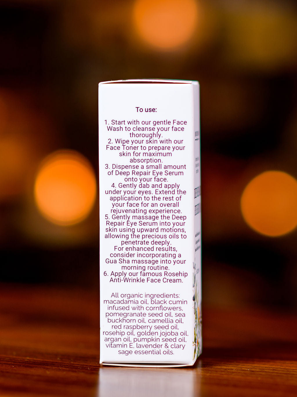 Deep Repair Eye Serum | Infused With Blue Cornflowers