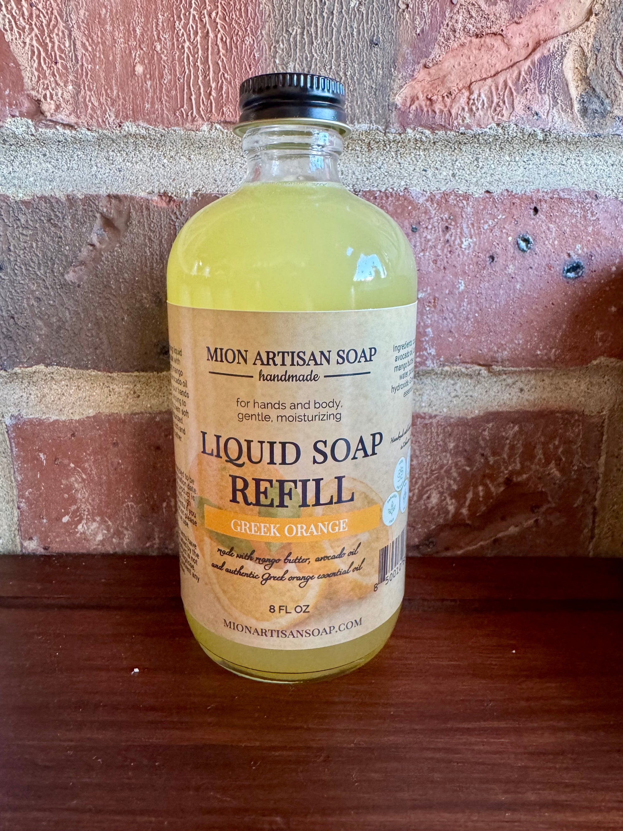 Greek Orange Liquid Soap | Refill