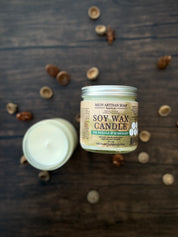 Fir Needle & Rosemary Soy Wax Candle | Long Lasting | 100% Natural