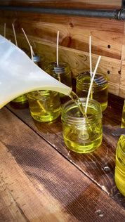 Lemongrass & Rosemary Soy Candle | Long Lasting | 100% Natural