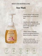 Face Wash | with Rose Hip and Tamanu Oils