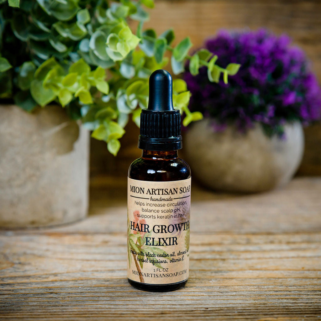 Hair Growth Elixir | Promotes Stronger, Smoother, More Vibrant Hair.