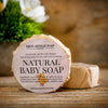 Natural Baby Soap | Unscented | Cocoa Butter & Shea Butter Soap