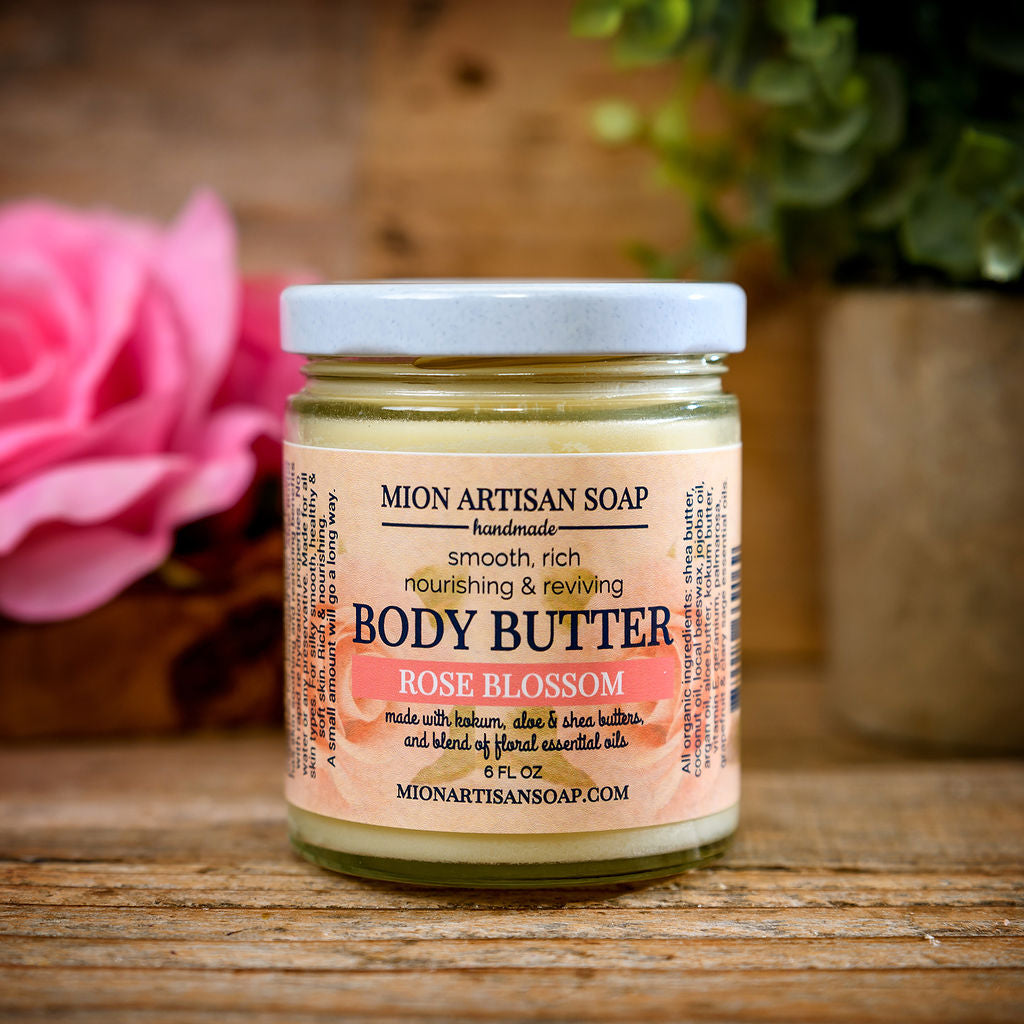Rose Blossom Body Butter | High in Nutritious Vitamins and Fatty Acids