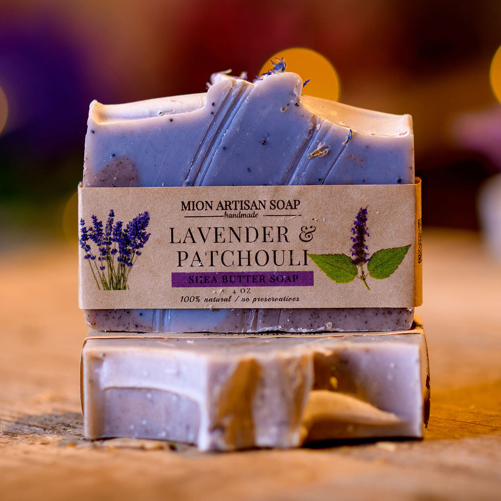 Lavender and Patchouli | Shea Butter Soap