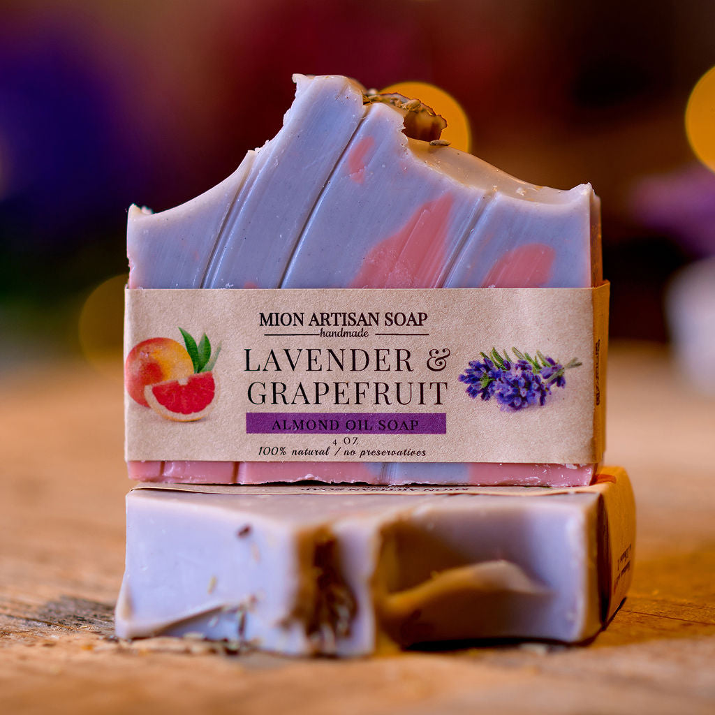 Lavender and Grapefruit | Almond Oil Soap