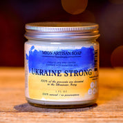 Ukraine Strong Candle