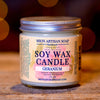 Geranium Soy Wax Candle | Long Lasting | 100% Natural