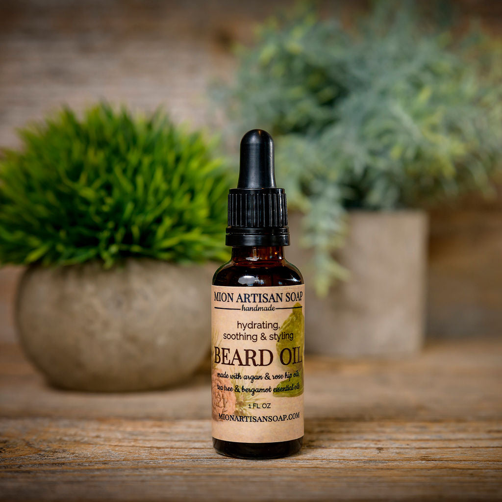 Beard Oil | Cedarwood, Tea Tree, Bergamot Essential Oils
