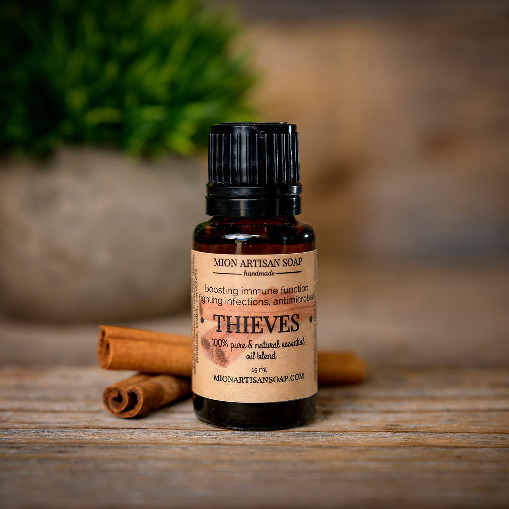 Thieves Essential Oil Blend | Immune-Boosting, Antimicrobial
