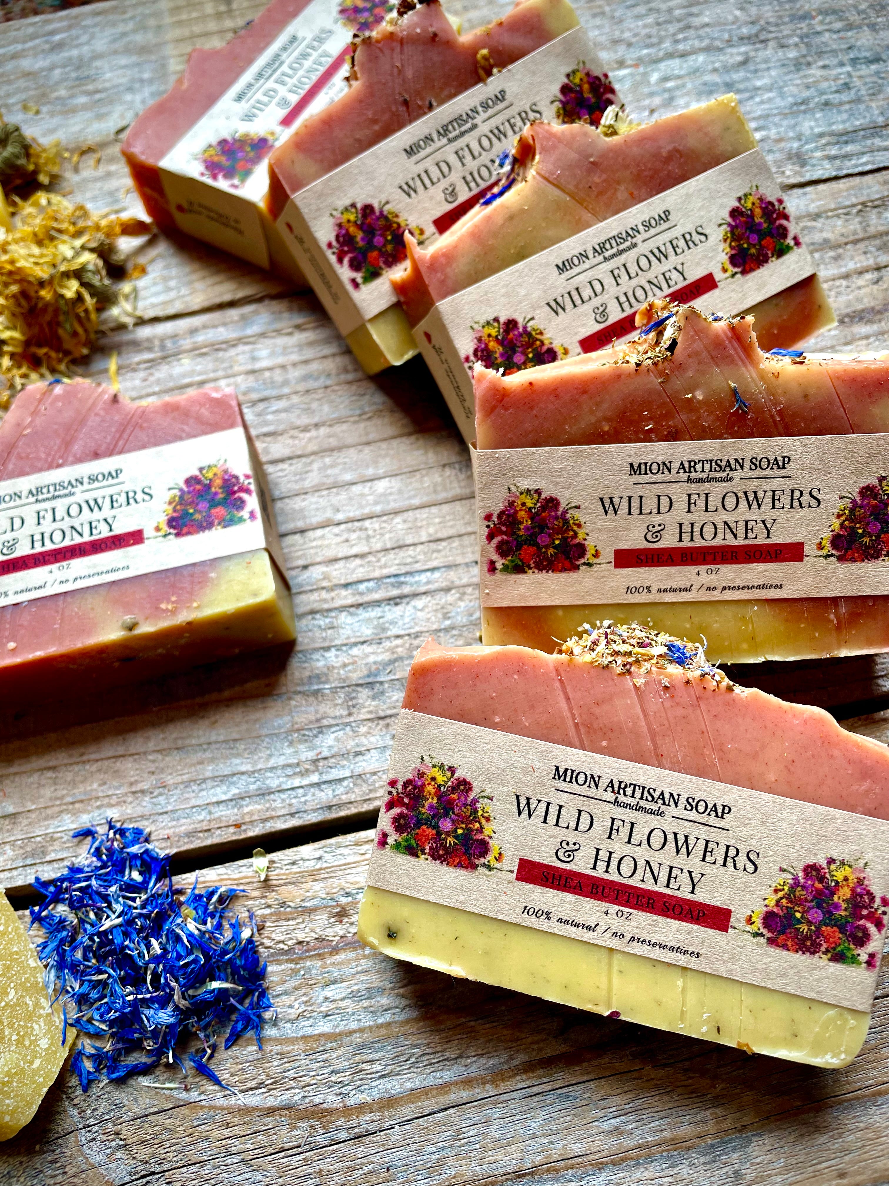 Wild Flowers & Honey | Shea Butter Soap